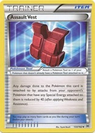 XY BREAKthrough 133/162 Assault Vest - Uncommon