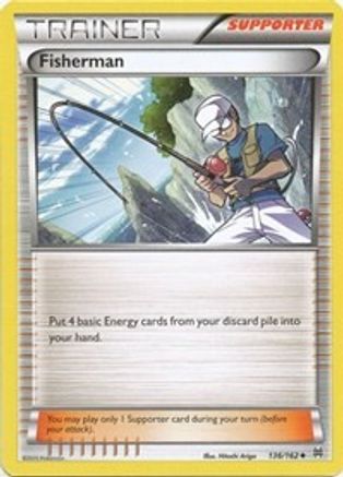 XY BREAKthrough 136/162 Fisherman - Uncommon