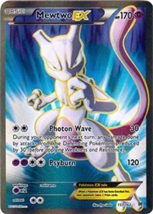 XY BREAKthrough 157/162 Mewtwo EX (157 Full Art) - Holofoil - Ultra Rare