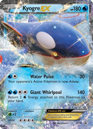 XY Promos XY41 Kyogre EX - Holofoil - Promo