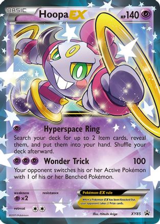 XY Promos XY85 Hoopa EX (Collection Promo) - Holofoil - Promo