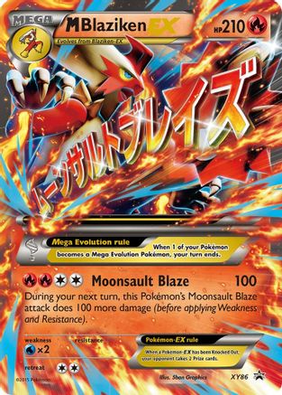 XY Promos XY86 M Blaziken EX - Holofoil - Promo