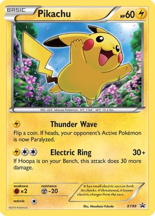 XY Promos XY89 Pikachu (Collector Chest) - Holofoil - Promo