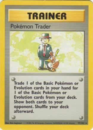 Base Set 077/102 Pokemon Trader - Rare
