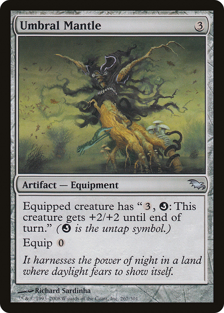 Shadowmoor - (SHM-267) - Umbral Mantle Foil