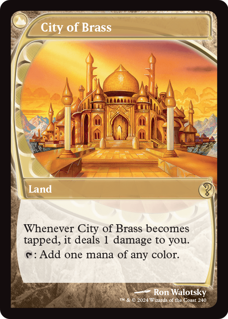 Mystery Booster 2 - (MB2-240) - City of Brass (Future Sight)