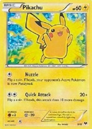 McDonalds Promos 2014 /12 Pikachu - 5/12 - Holofoil - Promo