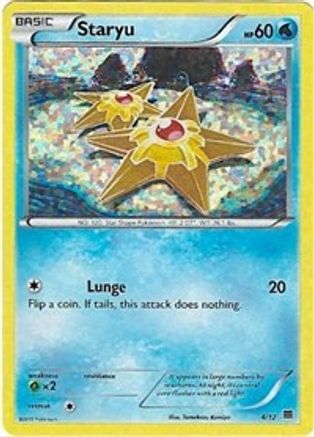 McDonalds Promos 2015 /12 Staryu - 4/12 - Holofoil - Promo