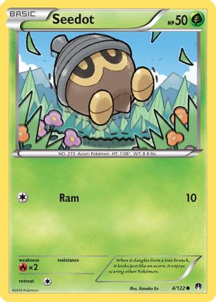 XY BREAKpoint 004 Seedot - Reverse Holofoil - Common