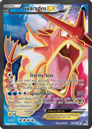 XY BREAKpoint 114/122 Gyarados EX (Full Art) - Holofoil - Ultra Rare