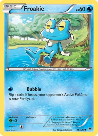 XY BREAKpoint 038/122 Froakie - Common