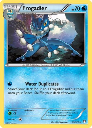 XY BREAKpoint 039/122 Frogadier - Uncommon