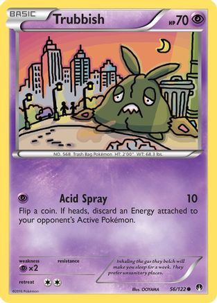 XY BREAKpoint 056/122 Trubbish - Common