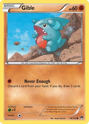 XY BREAKpoint 068/122 Gible - Common