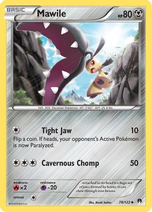 XY BREAKpoint 078/122 Mawile - Uncommon