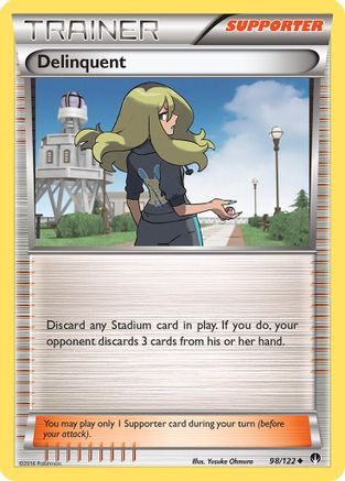 XY BREAKpoint 098/122 Delinquent - Uncommon