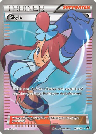 XY BREAKpoint 122/122 Skyla - Holofoil - Ultra Rare