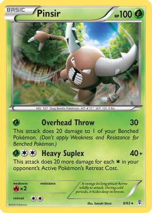 Generations 009/83 Pinsir - Rare