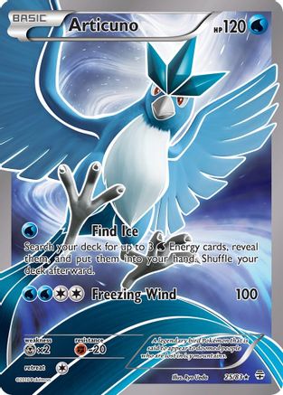 Generations 025/83 Articuno - Holofoil - Holo Rare