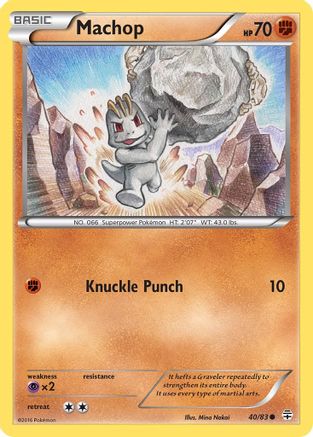 Generations 040/83 Machop - Common