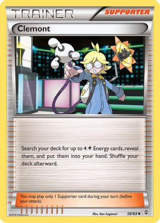 Generations 059/83 Clemont - Uncommon