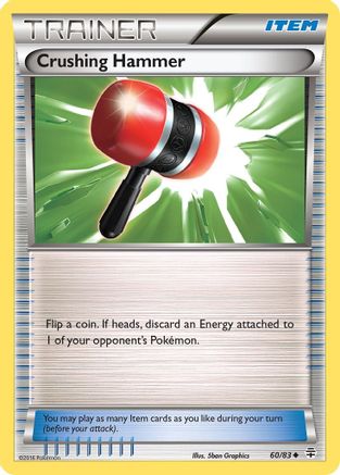 Generations 060/83 Crushing Hammer - Reverse Holofoil - Uncommon