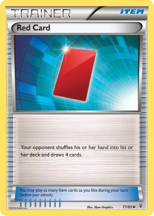 Generations 071/83 Red Card - Uncommon
