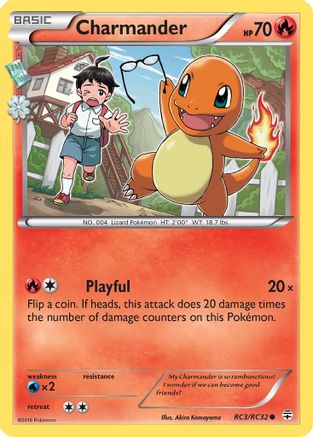 Generations Radiant Collection RC3/RC32 Charmander - Common