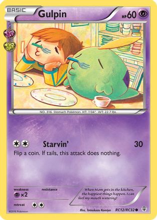 Generations Radiant Collection RC12/RC32 Gulpin - Common