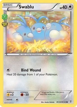 Generations Radiant Collection RC23/RC32 Swablu - Common