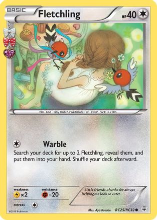 Generations Radiant Collection RC25/RC32 Fletchling - Common