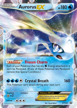 XY Promos XY102 Aurorus EX - Holofoil - Promo