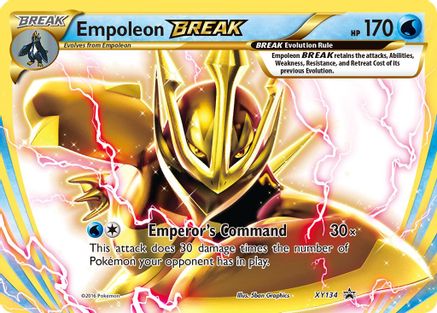 XY Promos XY134 Empoleon BREAK - Holofoil - Promo