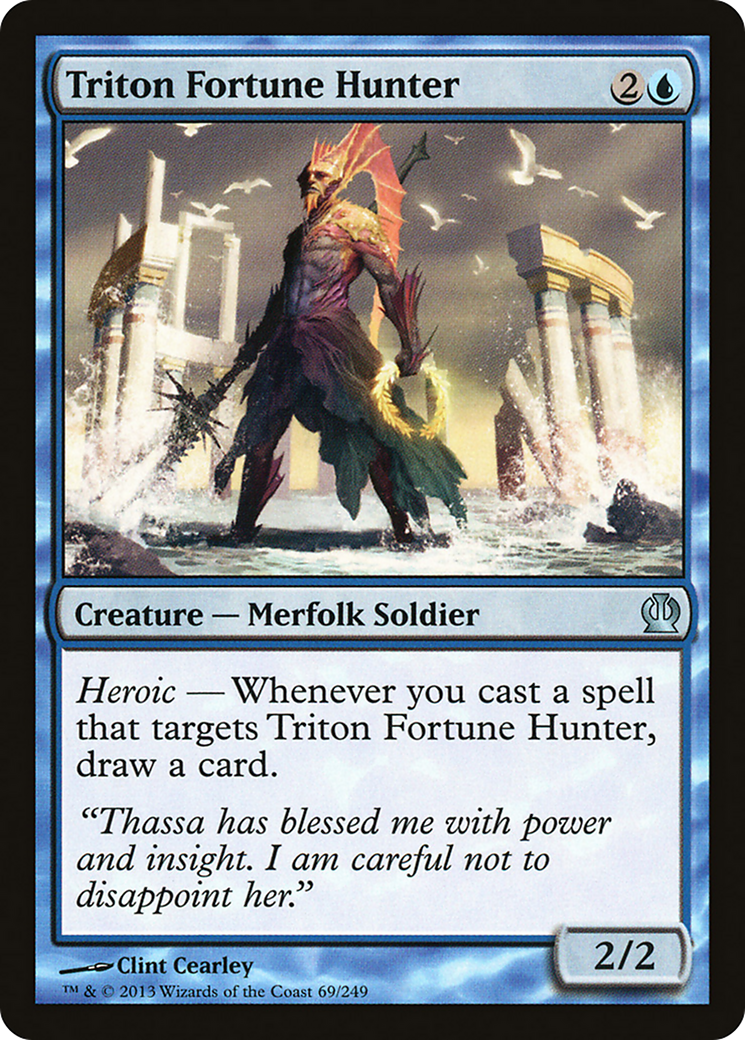 Theros - (THS-069) - Triton Fortune Hunter