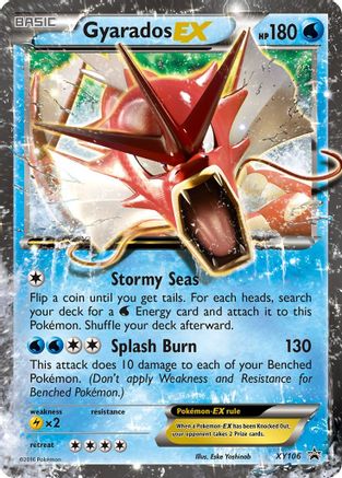 XY Promos XY106 Gyarados EX - Holofoil - Promo