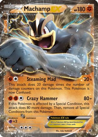 XY Promos XY108 Machamp EX - Holofoil - Promo