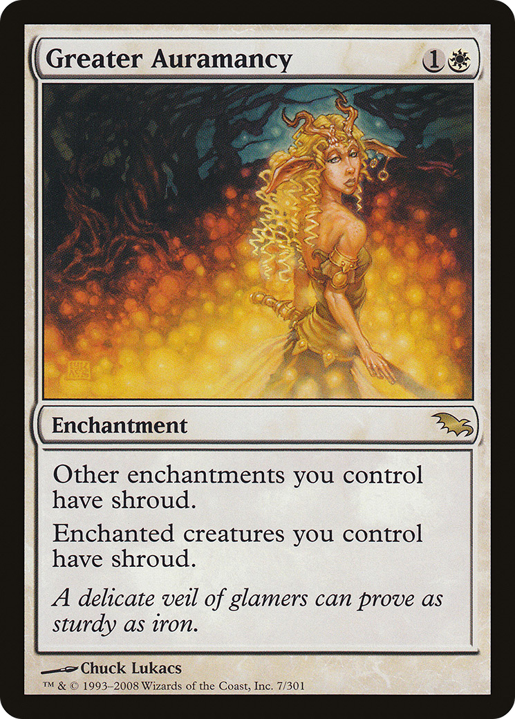 Shadowmoor - (SHM-007) - Greater Auramancy Foil