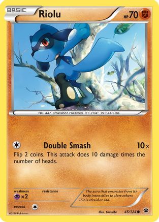 XY Fates Collide 045/124 Riolu (45) - Common