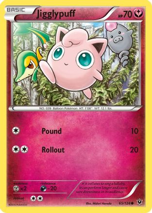 XY Fates Collide 065/124 Jigglypuff - Common