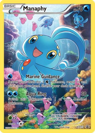 XY Promos XY113 Manaphy - Holofoil - Promo
