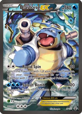 XY Promos XY122 Blastoise EX - Holofoil - Promo