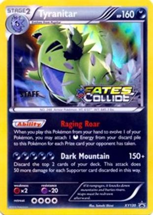 XY Promos XY130 Tyranitar - Holofoil - Promo
