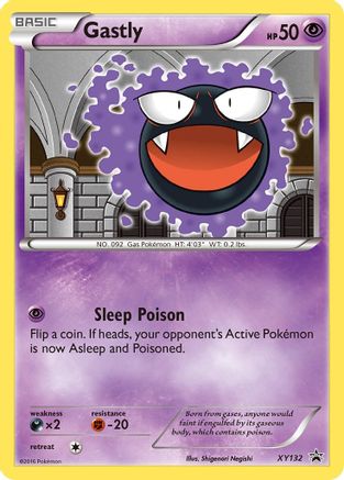 XY Promos XY132 Gastly - Holofoil - Promo