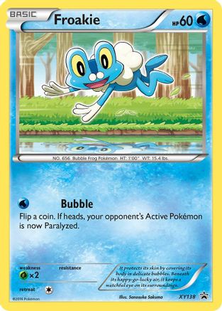XY Promos XY138 Froakie - Holofoil - Promo