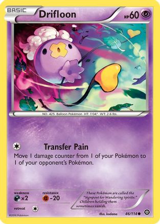 XY Steam Siege 046/114 Drifloon - Common