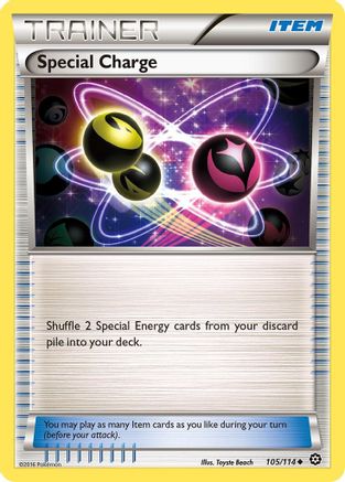 XY Steam Siege 105/114 Special Charge - Uncommon