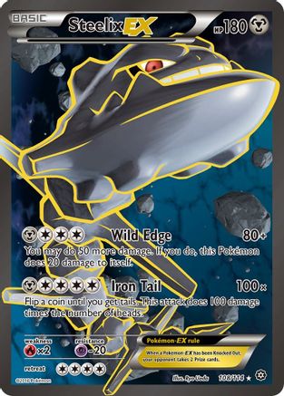 XY Steam Siege 108/114 Steelix EX (Full Art) - Holofoil - Ultra Rare