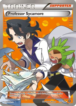 XY Steam Siege 114/114 Professor Sycamore - Holofoil - Ultra Rare