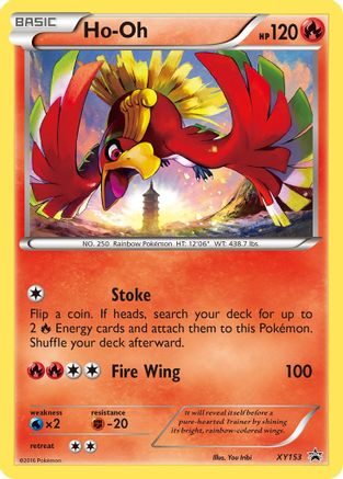 XY Promos XY153 Ho-Oh - Holofoil - Promo