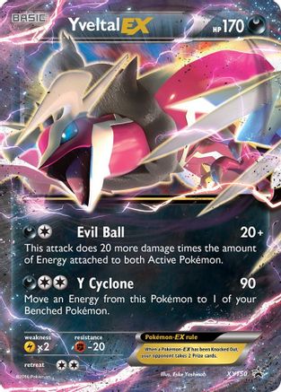 XY Promos XY150 Yveltal EX - Holofoil - Promo